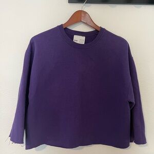 Loup Purple sweatshirt